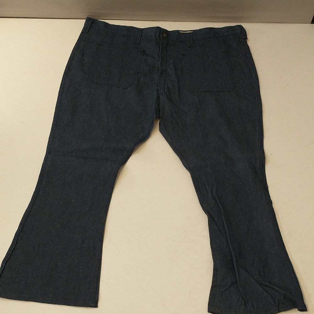 Deadstock Vintage Madewell Denim Blue Jeans 100% Cotton Sailor Style USA Made 48